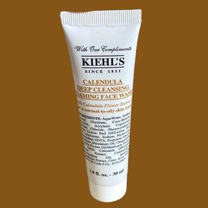 KIEHL’S Calendula Deep Cleansing Foaming Face Wash, 1 fl. Oz./30mL.